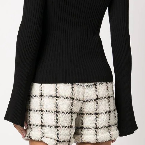 NWT Anine Bing Ribbed Scoopneck Sweater - Picture 8 of 8